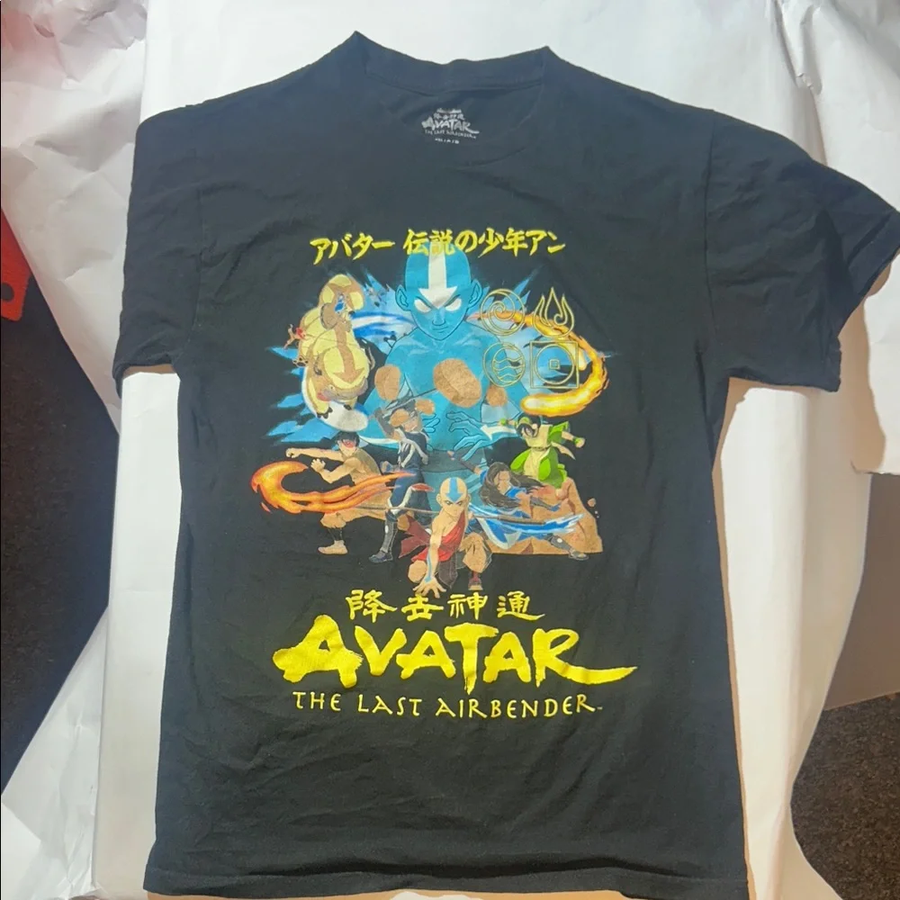 Nickelodeon Avatar The Last Airbender Black Tee - Picture 1 of 3
